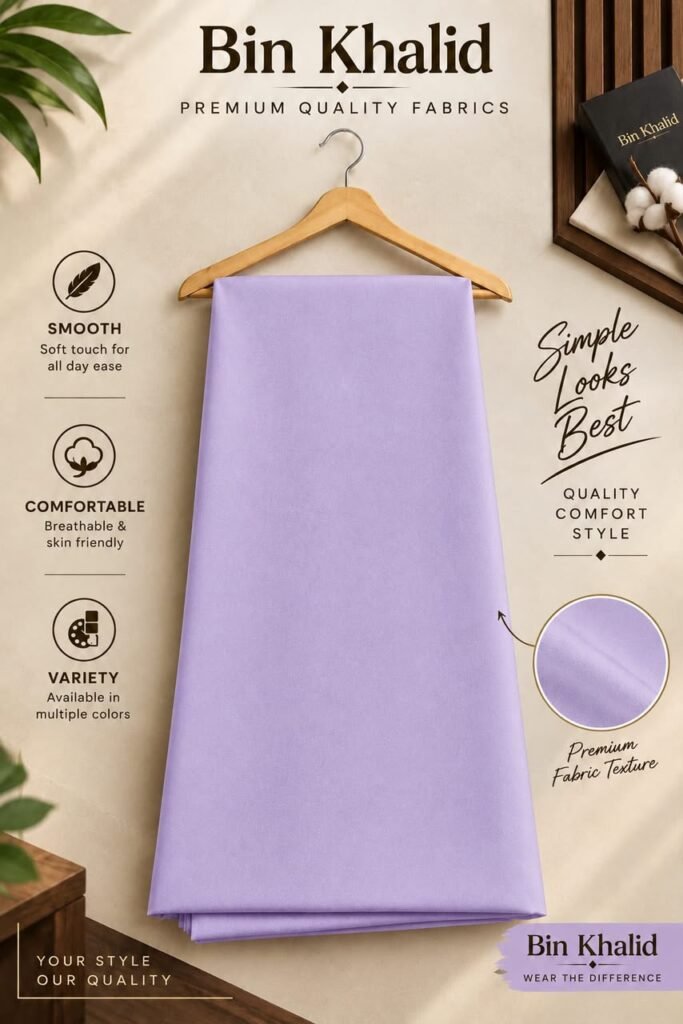 Bin Khalid Wash & Wear in Lilac