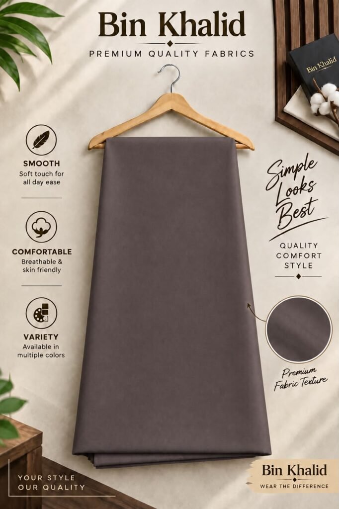 Bin Khalid Wash & Wear in Mocha Brown