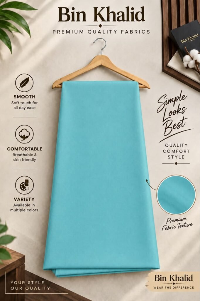 Bin Khalid Wash & Wear in Teal